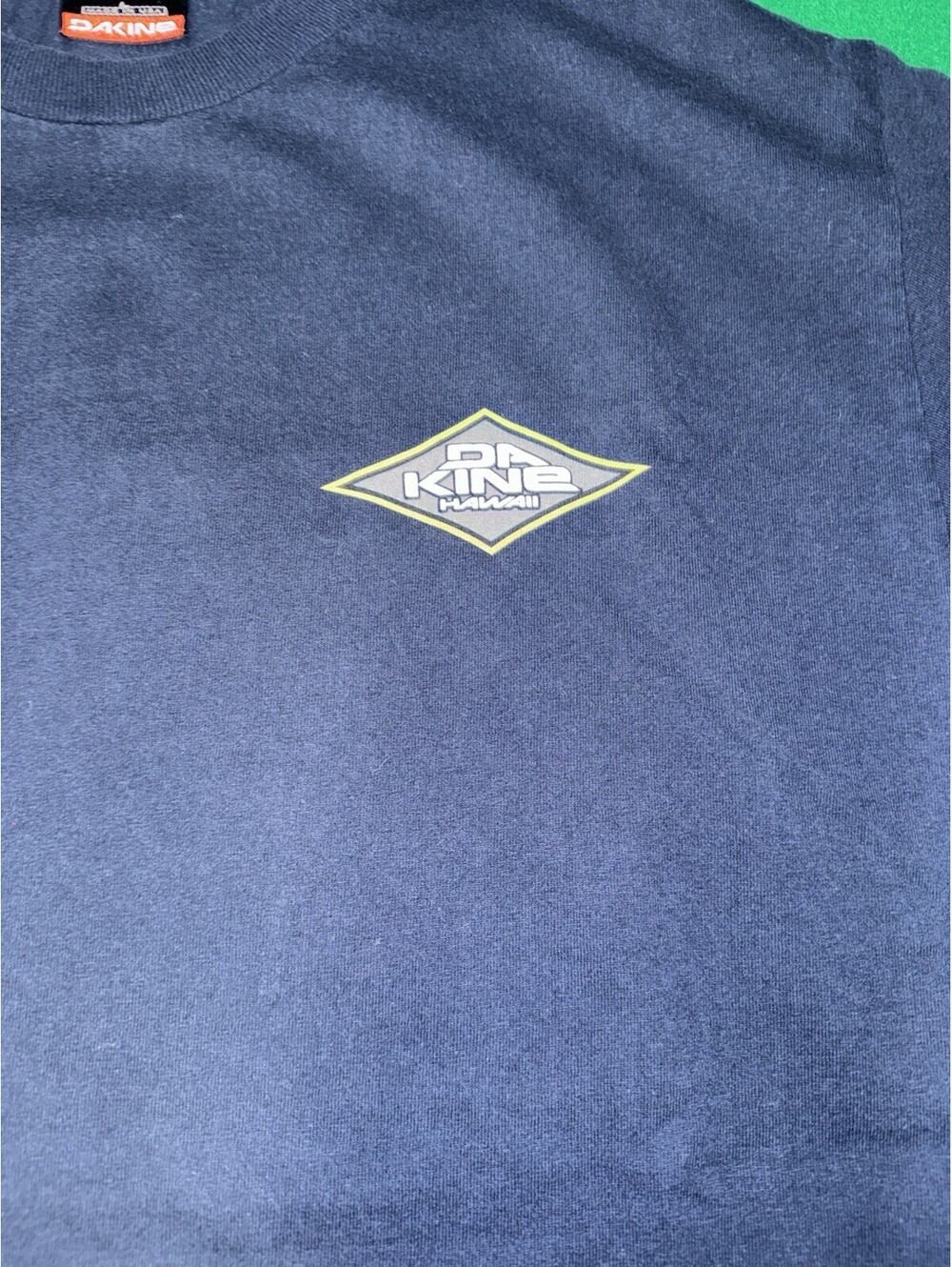 Vintage DaKine Hawaii Mens T Shirt Black Diamond Graphic Logo Surf Skate L USA